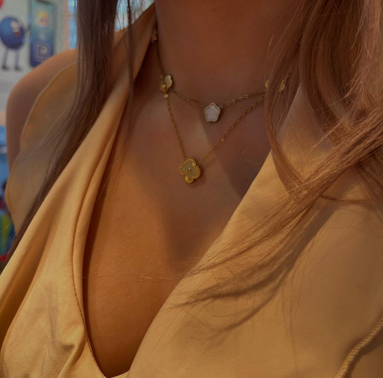 Clover Kette | 18K vergoldet