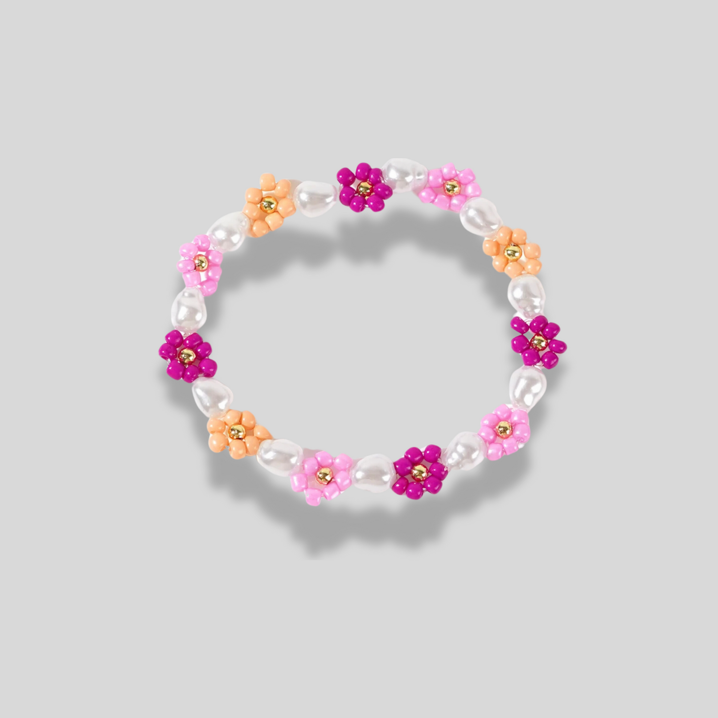 Sommerblüten Seilarmband