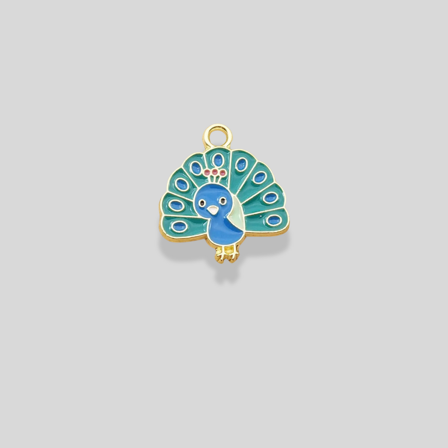 Pfau-Pracht-Charm