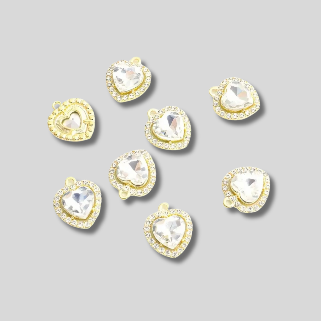 Goldene Herz Charm