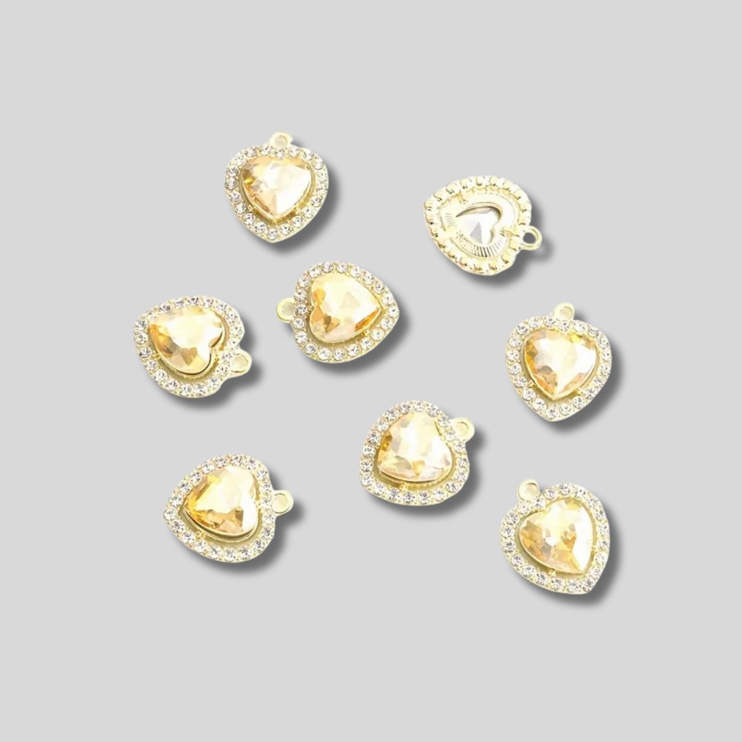 Goldene Herz Charm