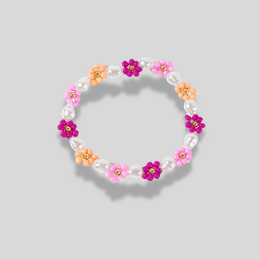 Sommerblüten Seilarmband