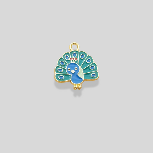 Pfau-Pracht-Charm