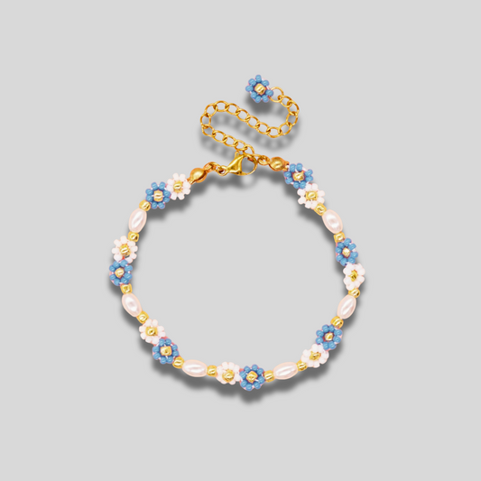 Blue Rose Bliss Armband